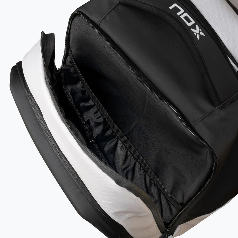 Rucsac de padel NOX Luxury Master Series Backpack 30 l white/black 7