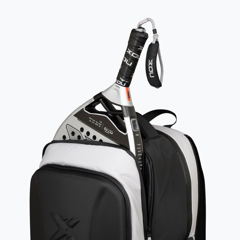 Rucsac de padel NOX Luxury Master Series Backpack 30 l white/black 10