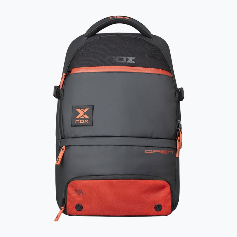 Rucsac de padel NOX Luxury Open Series Backpack 30 l black/red