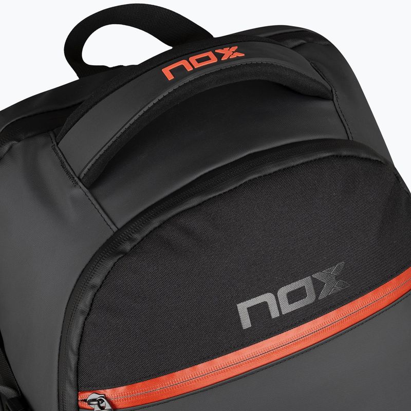 Rucsac de padel NOX Luxury Open Series Backpack 30 l black/red 4