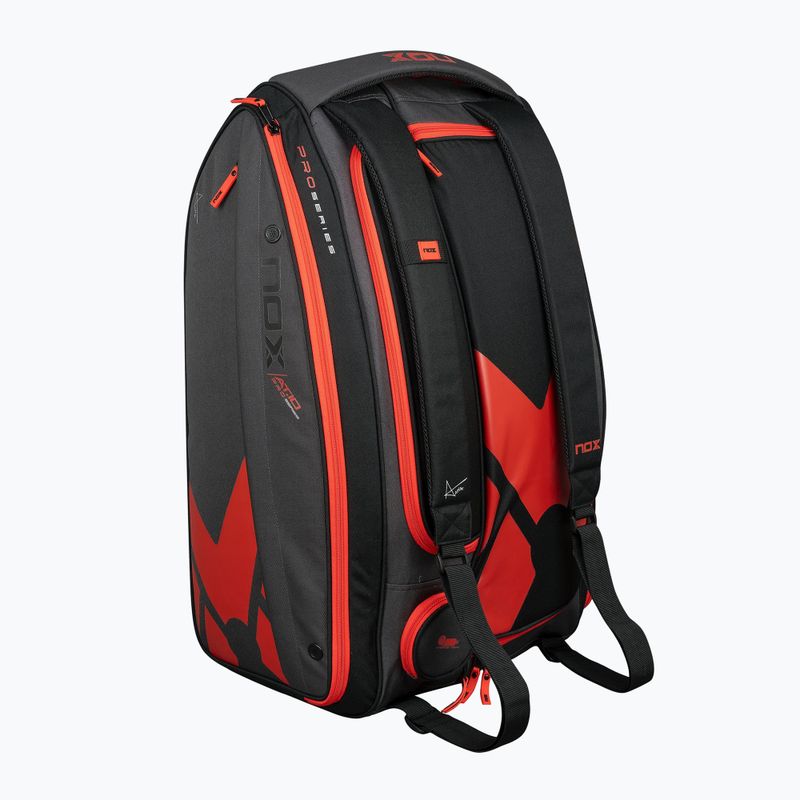 Geantă de padel NOX AT10 XXL Padelbag 90 l grey/orange 5