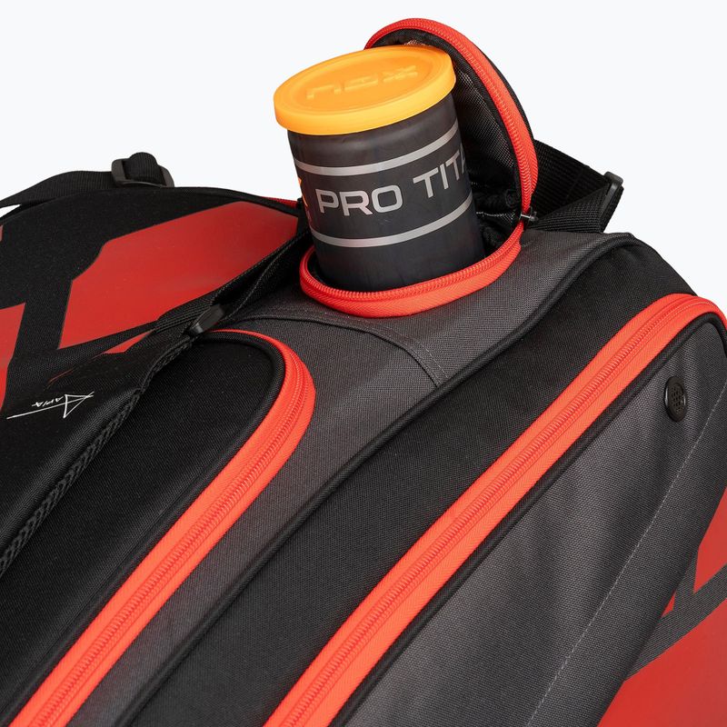 Geantă de padel NOX AT10 XXL Padelbag 90 l grey/orange 10