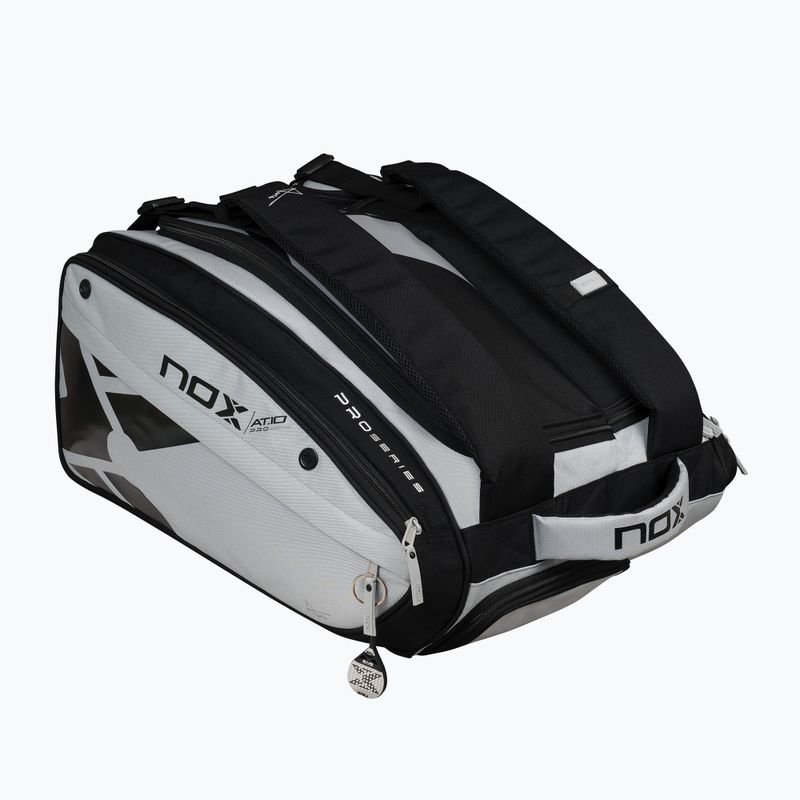 Geantă de padel NOX AT10 Competition XL Compact 80 l grey/black