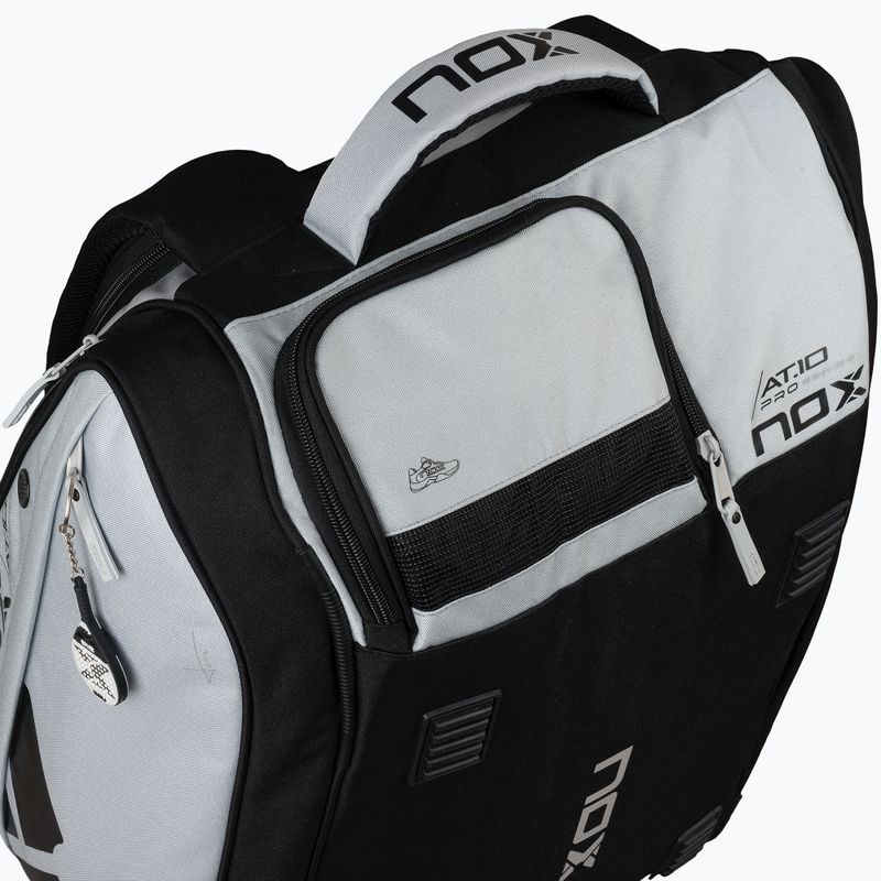 Geantă de padel NOX AT10 Competition XL Compact 80 l grey/black 10