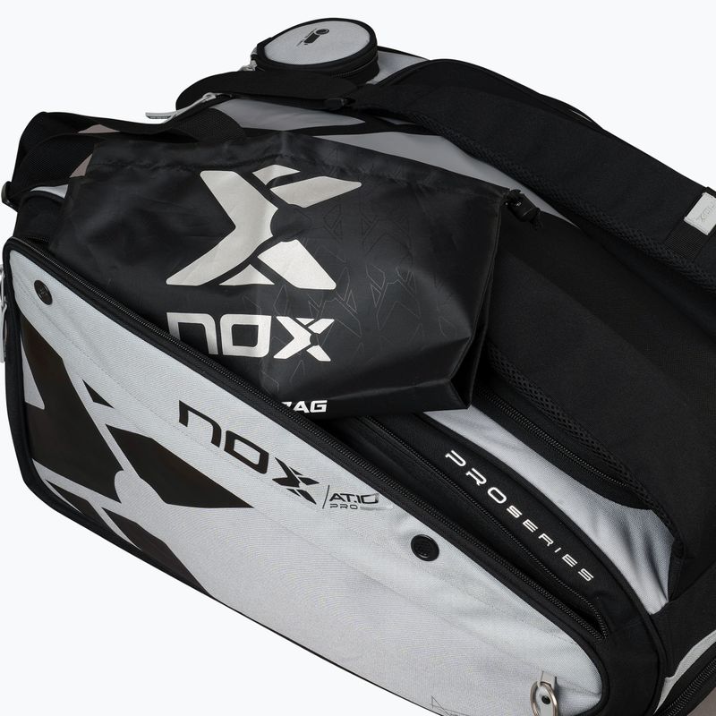 Geantă de padel NOX AT10 Competition XL Compact 80 l grey/black 14