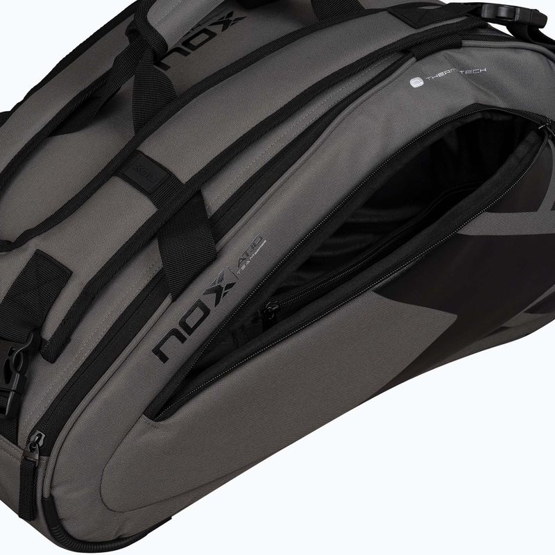Geantă de padel NOX AT10 Team 42 l grey/black 12
