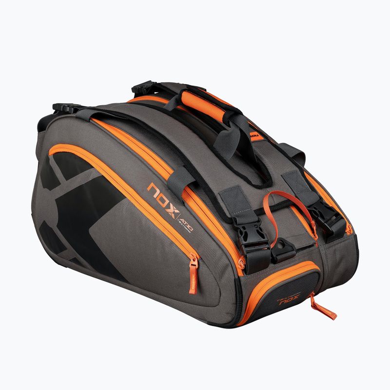 Geantă de padel NOX AT10 Team 42 l grey/orange
