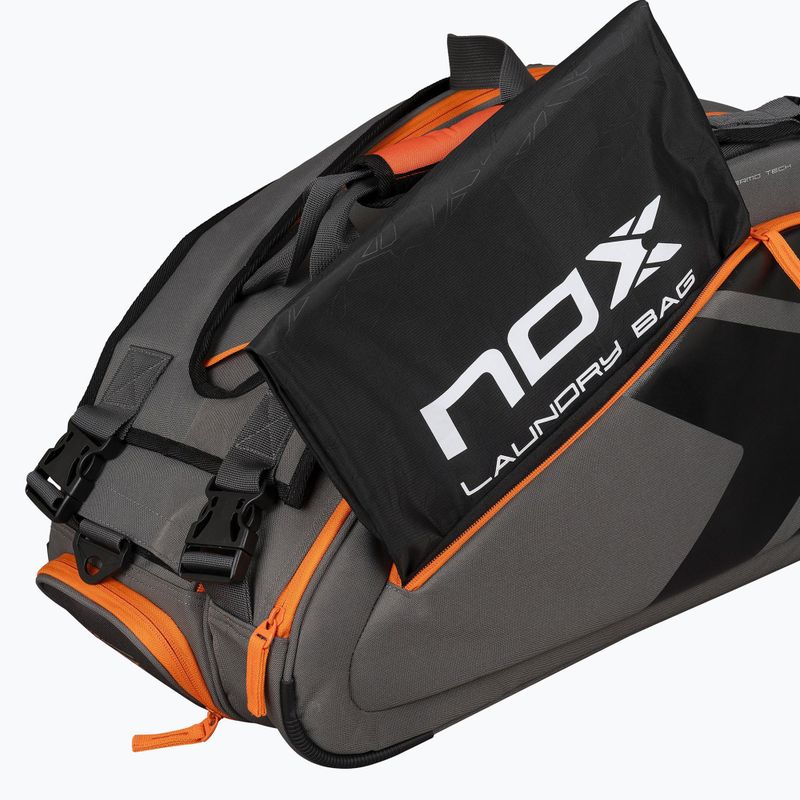 Geantă de padel NOX AT10 Team 42 l grey/orange 7