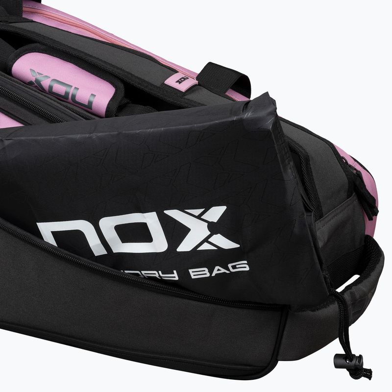 Geantă de padel NOX Street Series 45 l grey/pink 13
