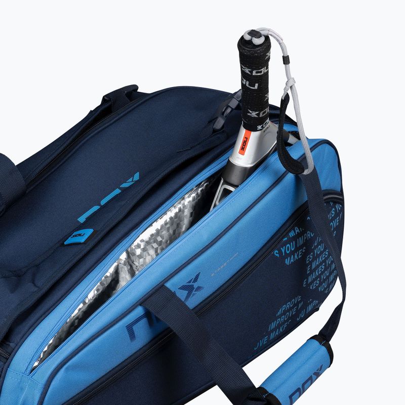 Geantă de padel NOX Street Series Padelbag 45 l sky blue 7