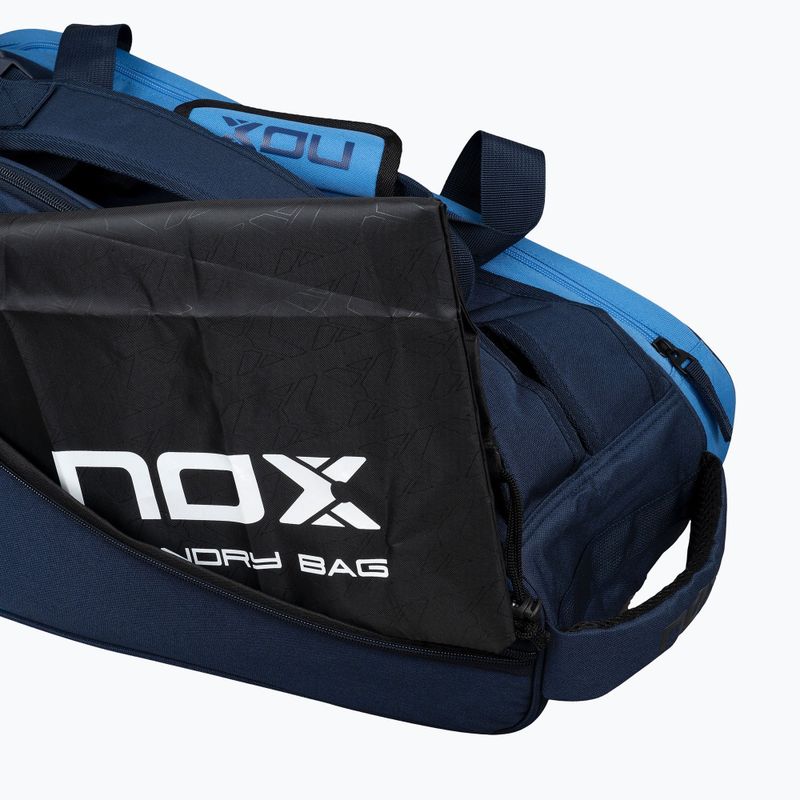 Geantă de padel NOX Street Series Padelbag 45 l sky blue 8