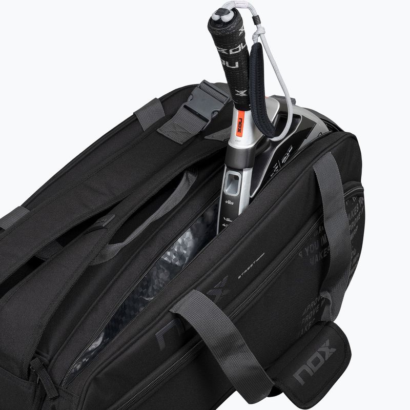 Geantă de padel NOX Street Series 45 l black/grey 14