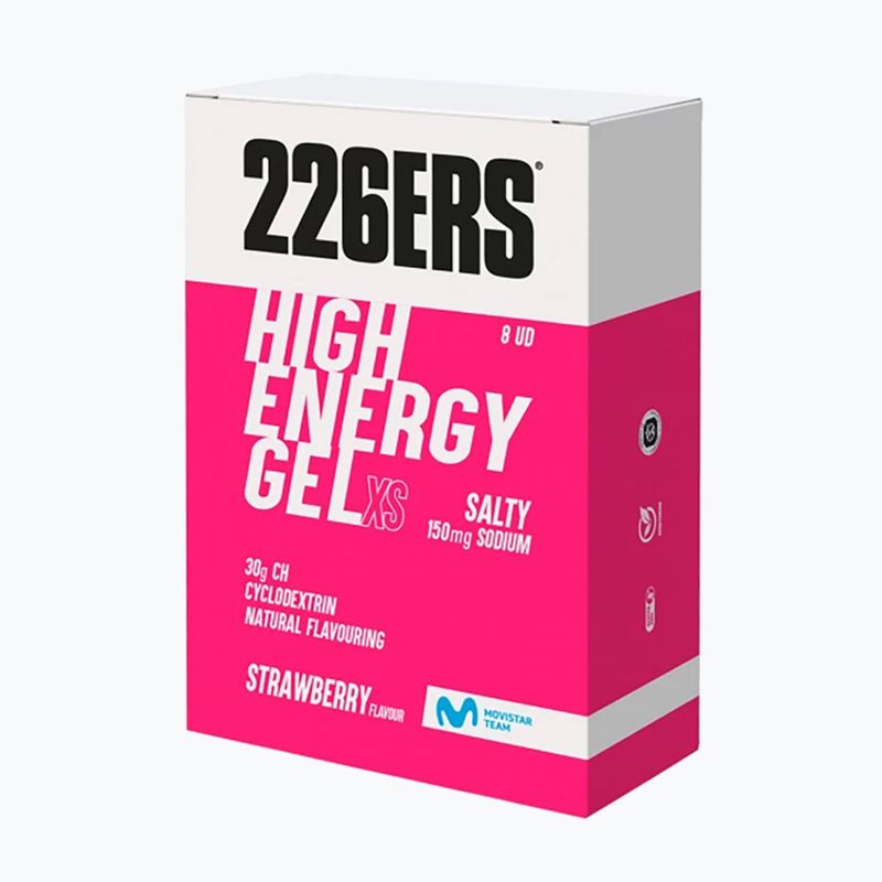 Gel energetic 226ERS High Energy 150mg 8 x 45 g salty strawberry