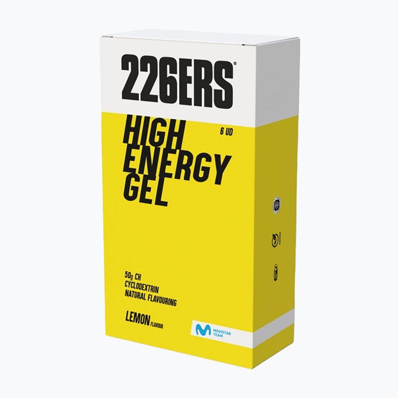 Gel energetic 226ERS High Energy 6 x 76 g lemon