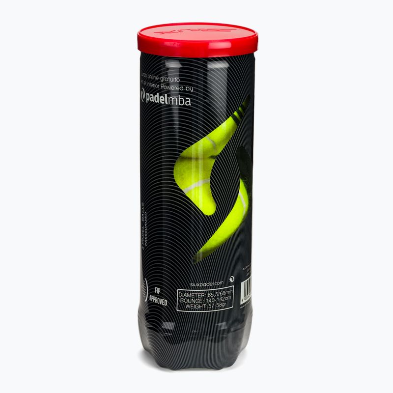Mingi de padel Siux Neo Box 72 pack red 3