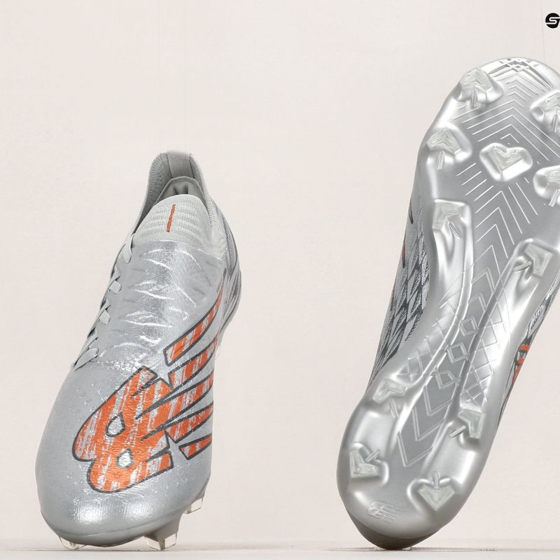 Ghete de fotbal pentru bărbați New Balance Furon V7 Pro FG argintiu 12