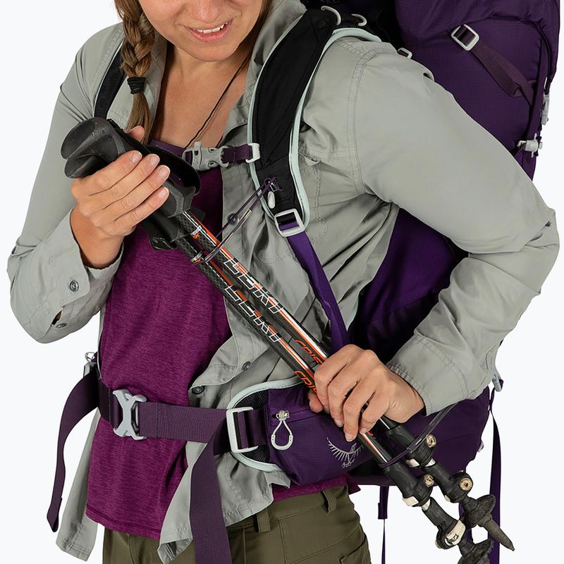 Rucsac de trekking pentru femei Osprey Tempest 38 l violac violet 8