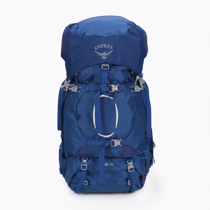 Rucsac de drumeție pentru femei Osprey Ariel 55 albastru 10002959