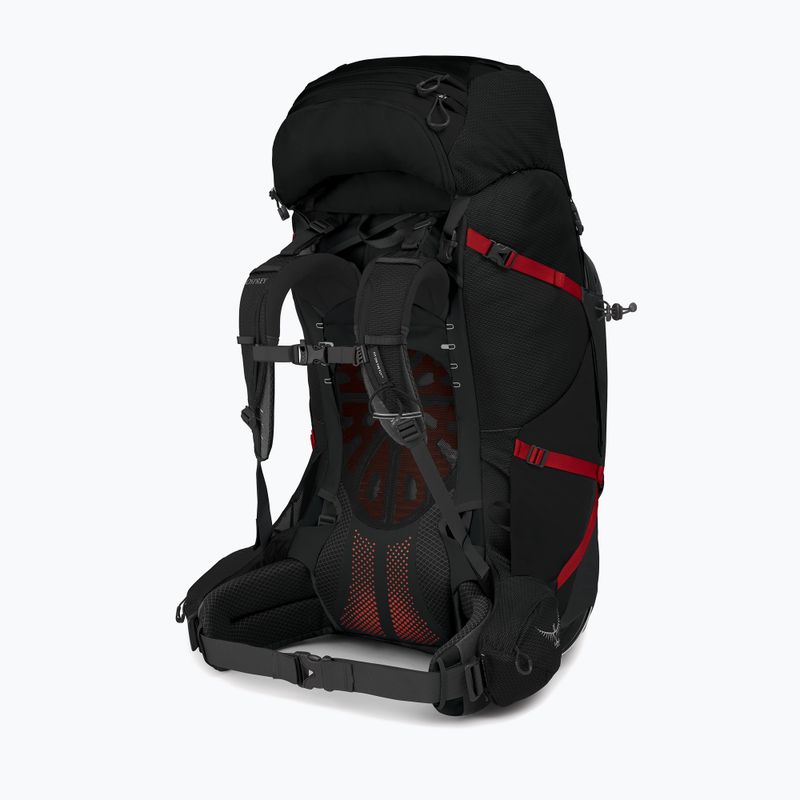 Rucsac de trekking pentru bărbați Osprey Aether Plus 100 l black 2