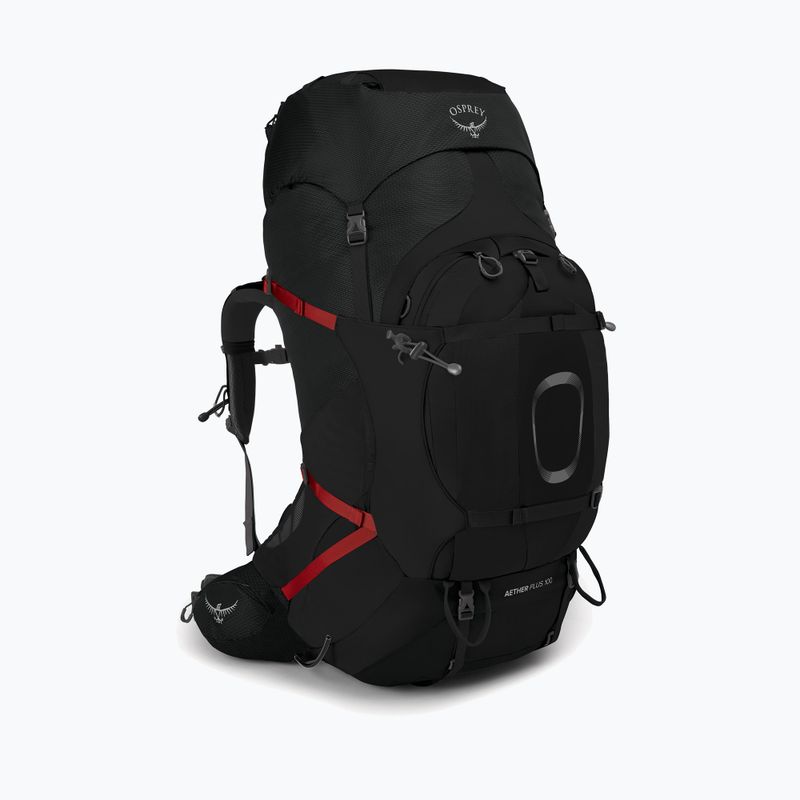 Rucsac de trekking pentru băbrați Osprey Aether Plus 100 l black 2