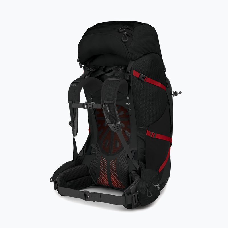 Rucsac de trekking pentru băbrați Osprey Aether Plus 100 l black 3