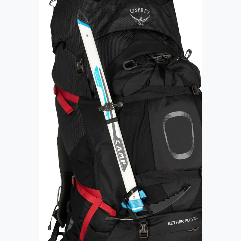 Rucsac de trekking pentru băbrați Osprey Aether Plus 100 l black 5
