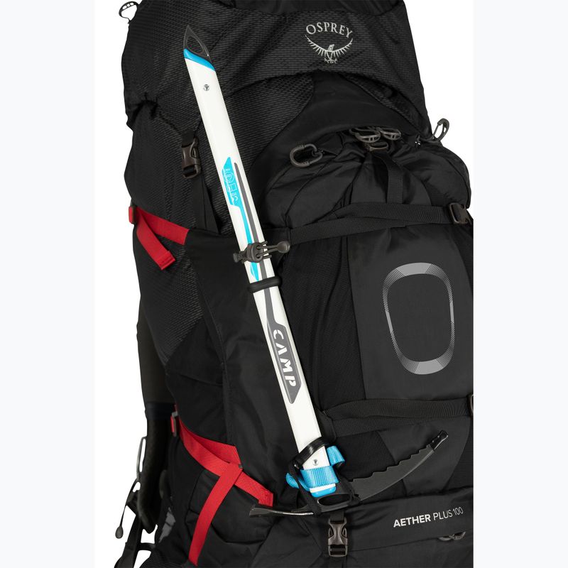 Rucsac de trekking pentru băbrați Osprey Aether Plus 100 l black 5