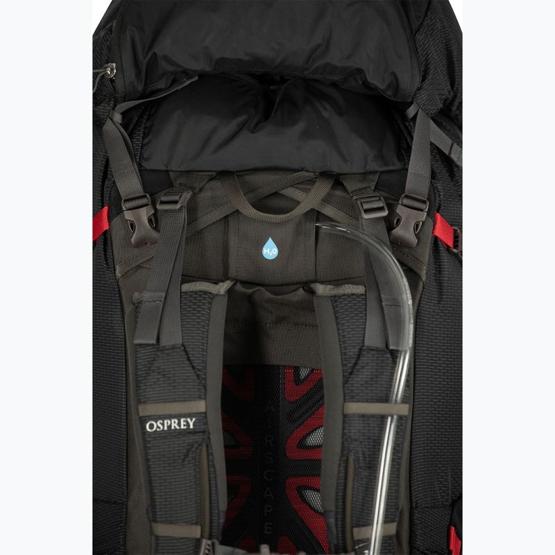 Rucsac de trekking pentru băbrați Osprey Aether Plus 100 l black 7