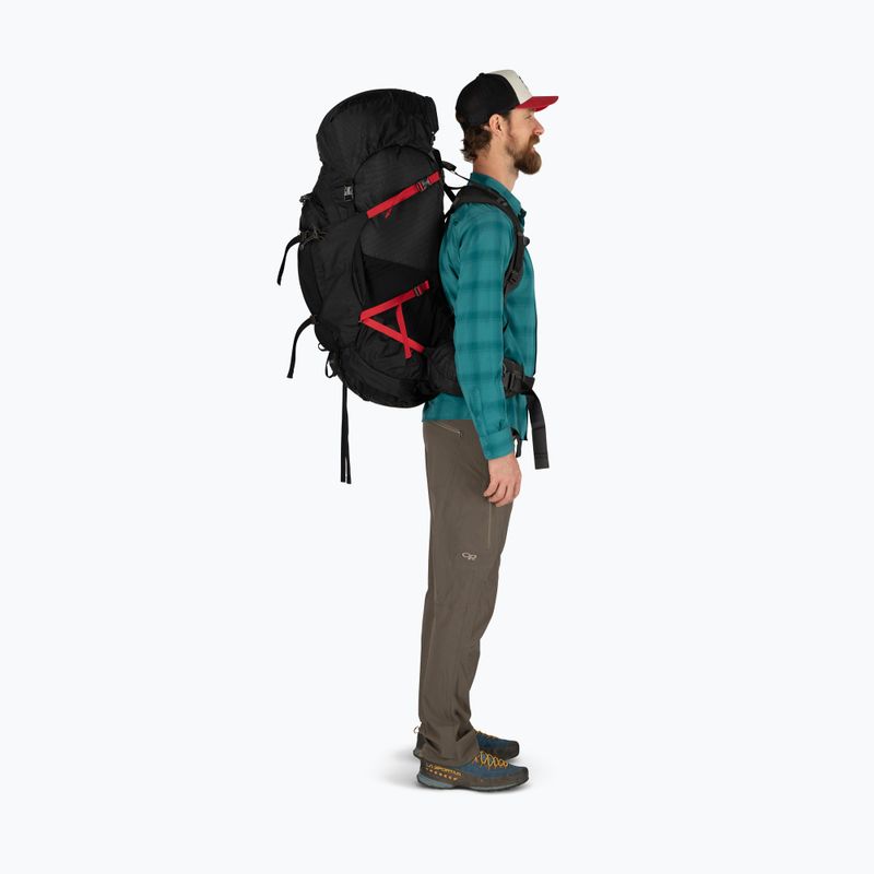 Rucsac de trekking pentru băbrați Osprey Aether Plus 100 l black 12