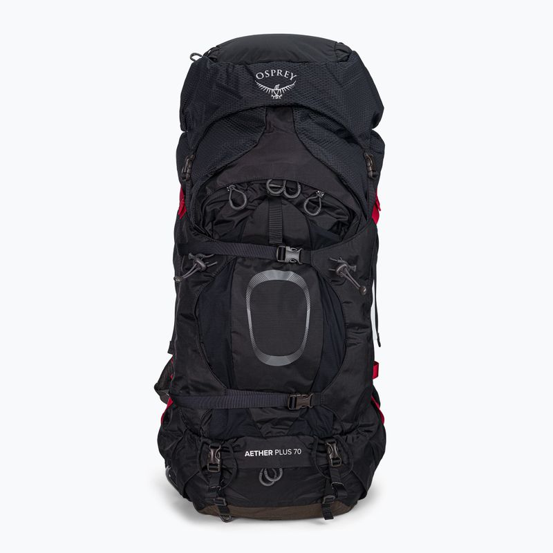 Rucsac de drumeții pentru bărbați Osprey Aether Plus 70 negru 10002897