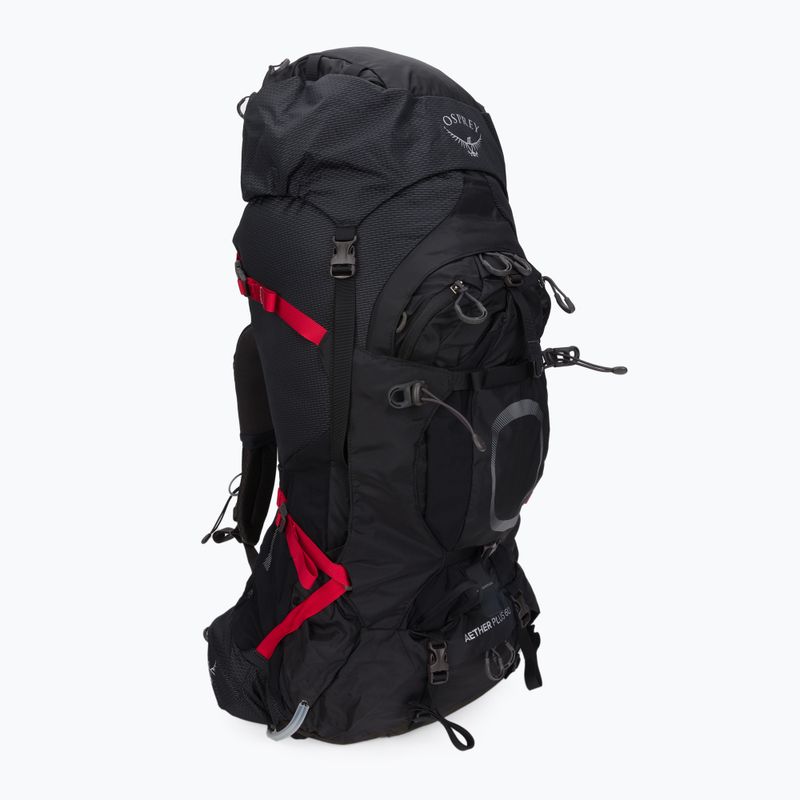 Rucsac de drumeție pentru bărbați Osprey Aether Plus 60 l negru 10002900 2