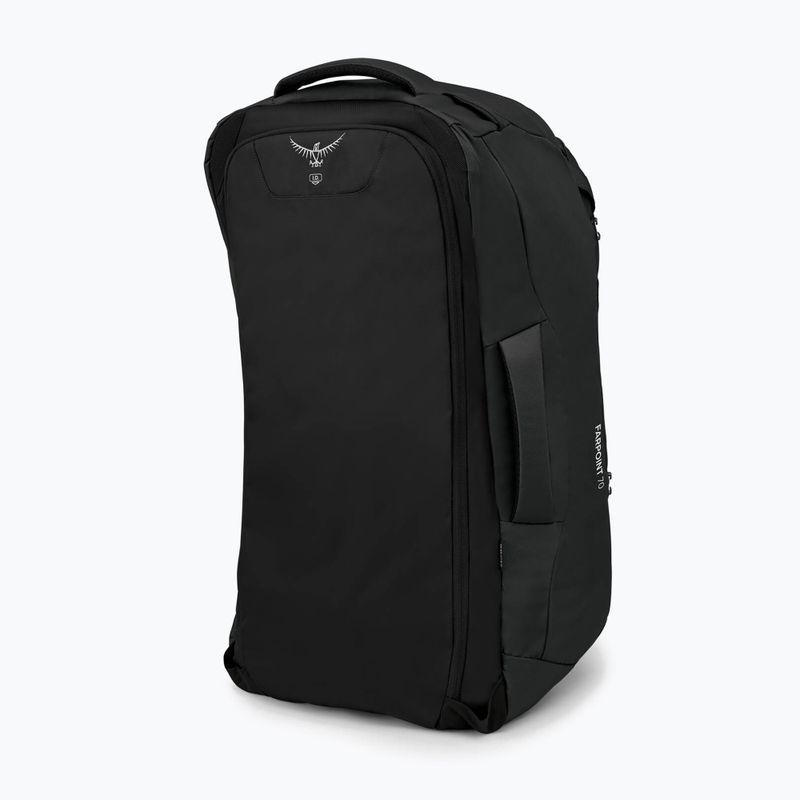 Rucsac de drumeție pentru bărbați Osprey Farpoint 70 l negru 4