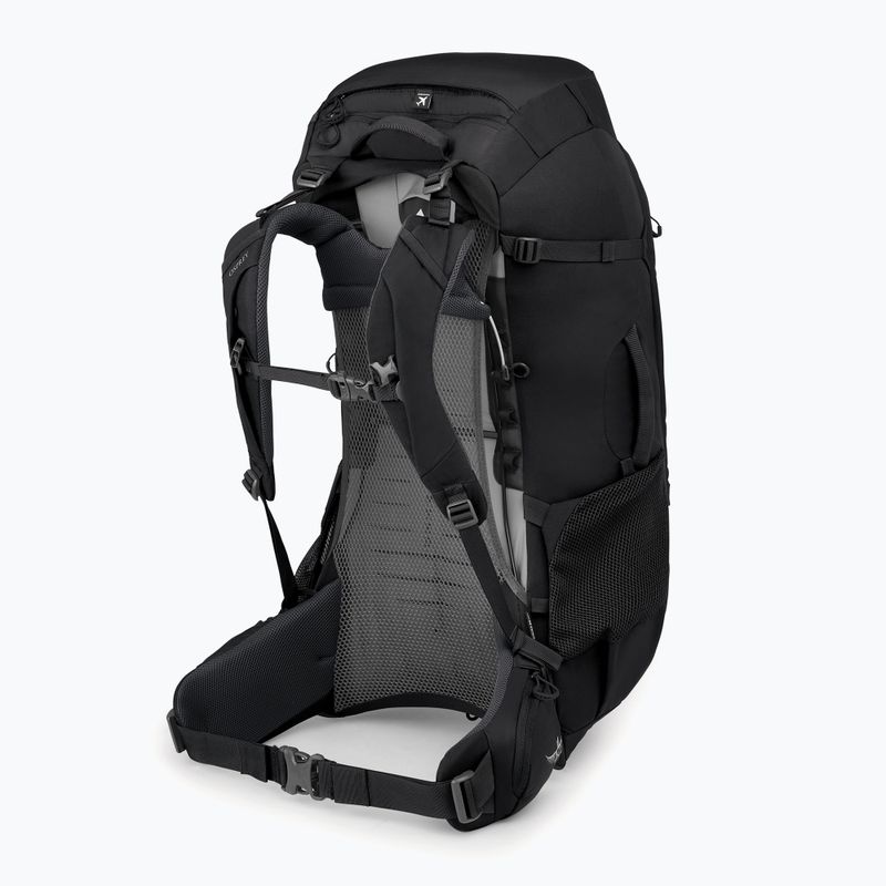 Rucsac de trekking pentru bărbați Osprey Farpoint Trek 55 l black 3