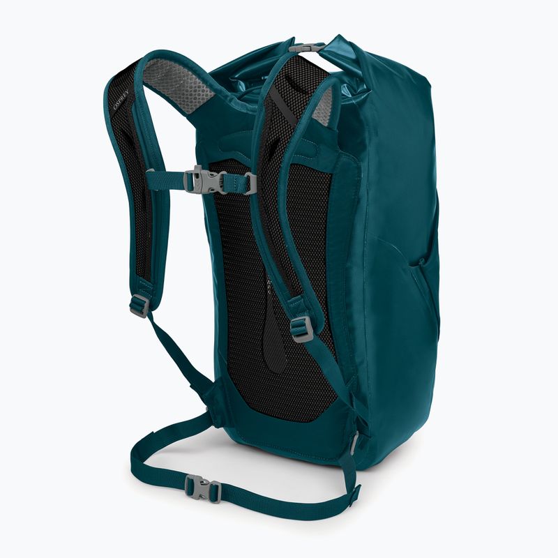 Rucsac de oraș Osprey Transporter Roll Top WP 30 l night jungle blue 3