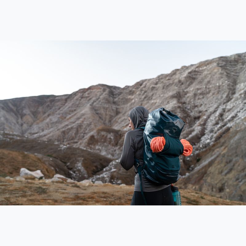 Rucsac de oraș Osprey Transporter Roll Top WP 30 l night jungle blue 6