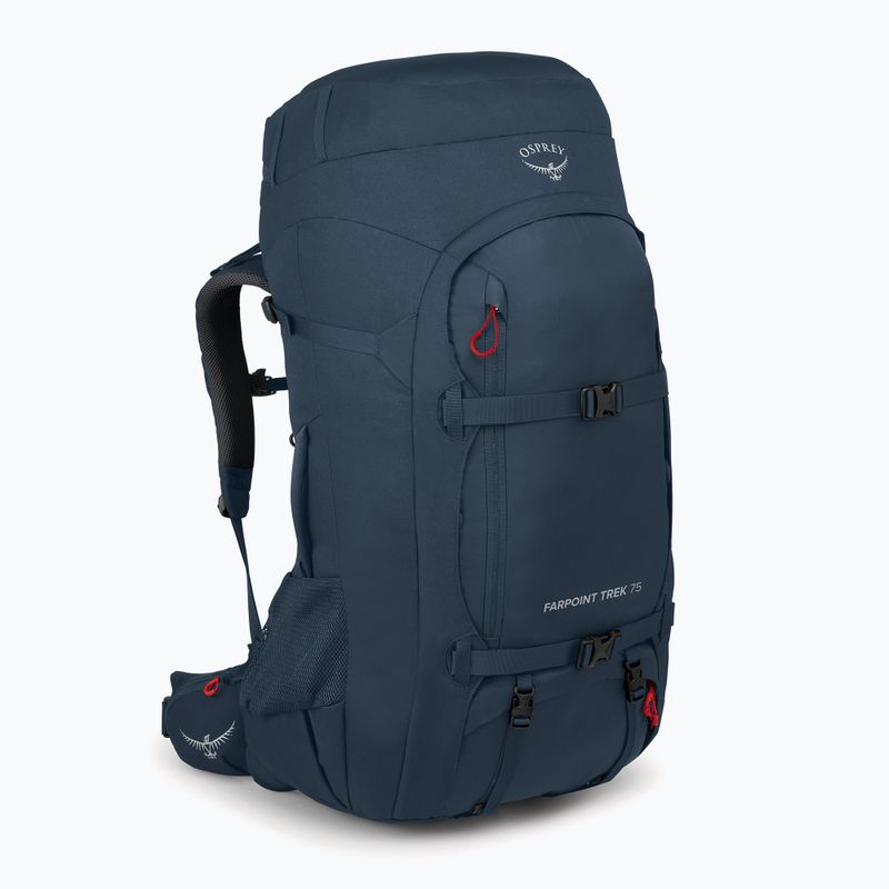 Rucsac de trekking pentru bărbați Osprey Farpoint Trek 75 l muted space blue 2