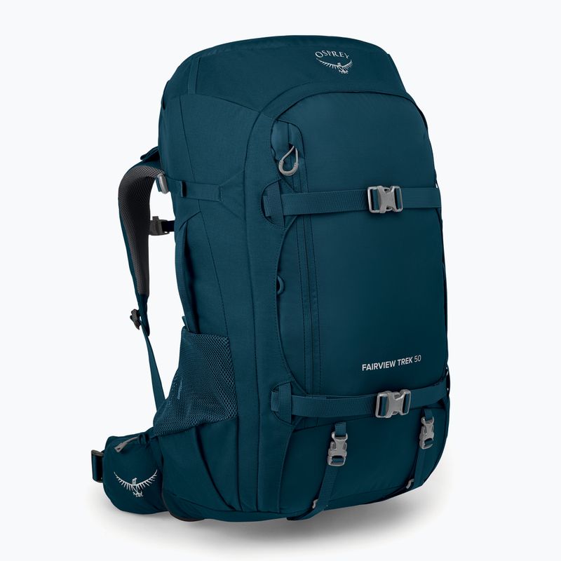 Rucsac de trekking pentru femei Osprey Fairview Trek 50 l night jungle blue 2