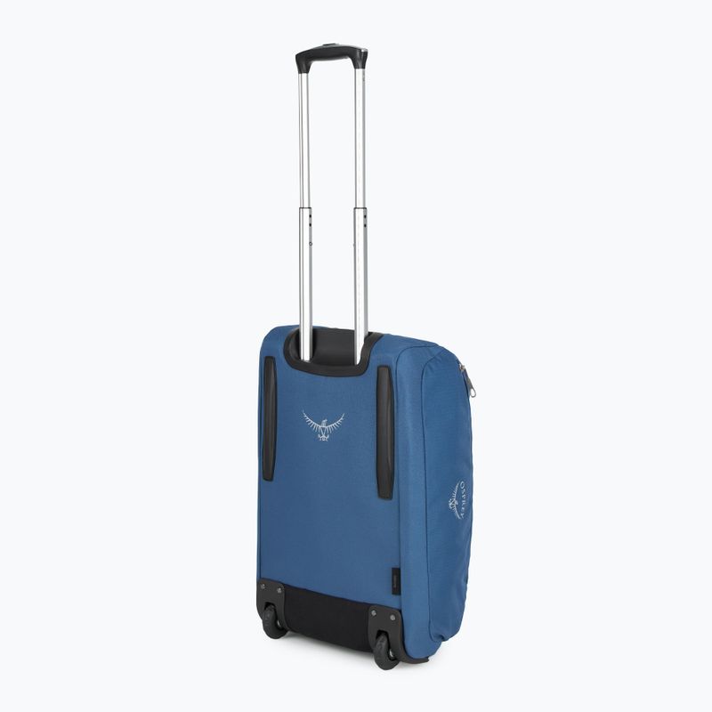 Geantă de voiaj Osprey Daylite Carry-On Wheeled Duffel 40 l wave blue 3