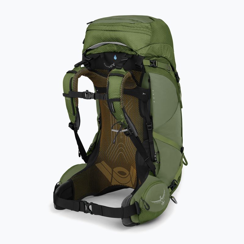 Rucsac de trekking pentru bărbați Osprey Atmos AG 50 l verde mitic 3