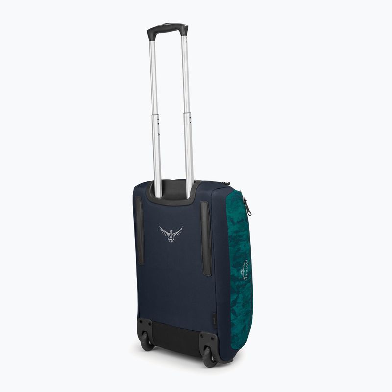 Geantă de voiaj Osprey Daylite Carry-On Wheeled Duffel 40 l palm foliage print 3
