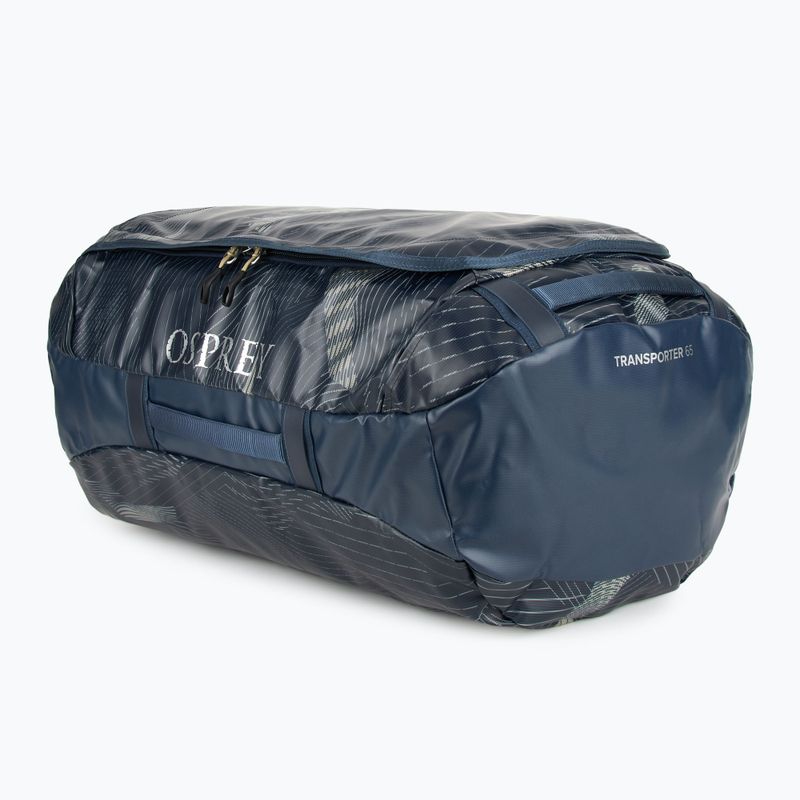 Geantă de voiaj Osprey Transporter 65 l camo lines print 2