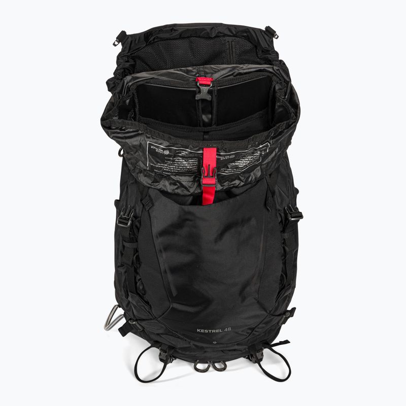 Rucsac de trekking pentru bărbați Osprey Kestrel 48 l negru 10004758 4