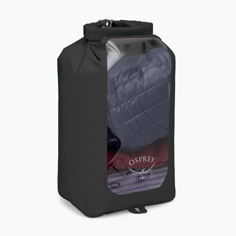 Sac impermeabil Osprey DrySack w/Window 20 l black 2