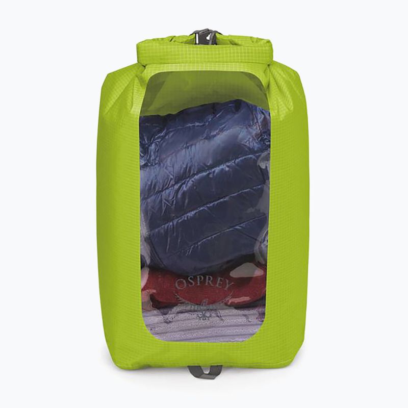 Sac impermeabil Osprey DrySack w/Window 20 l limon