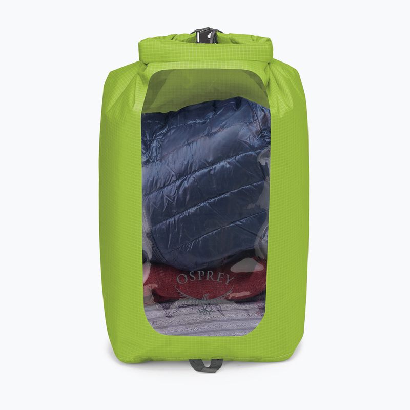 Sac impermeabil Osprey DrySack w/Window 20 l limon