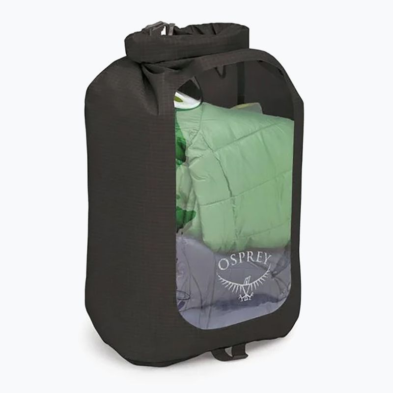 Sac impermeabil Osprey DrySack w/Window 12 l black 2