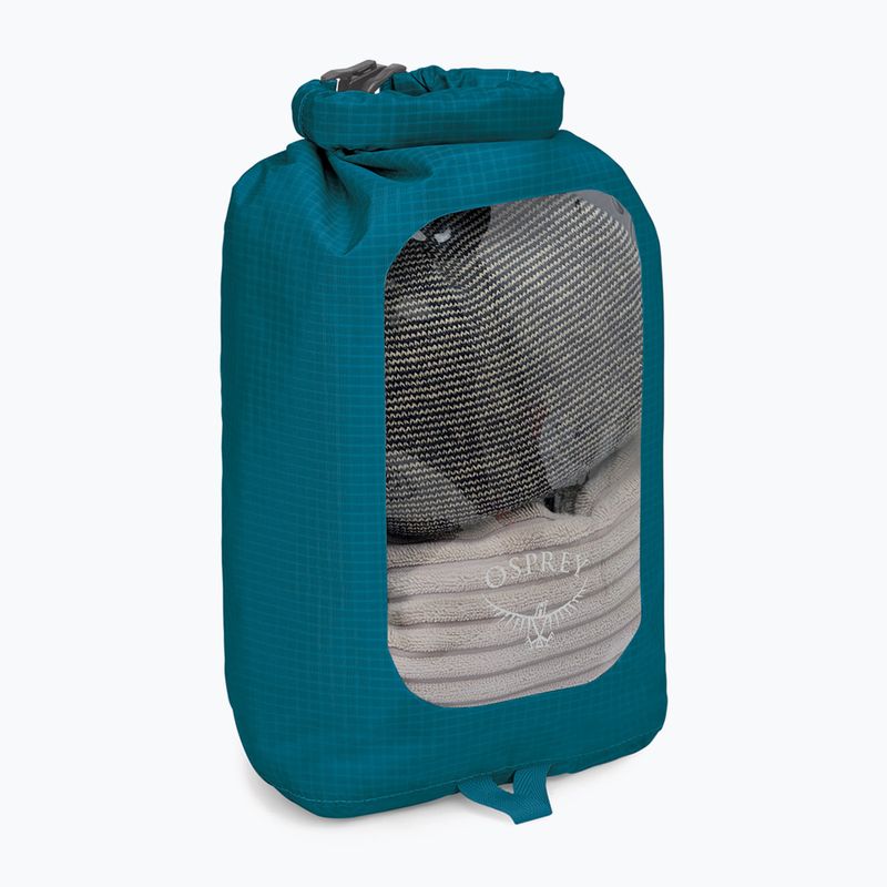 Sac impermeabil Osprey DrySack w/Window 6 l waterfront blue 2