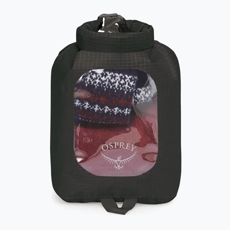 Sac impermeabil Osprey DrySack w/Window 3 l black