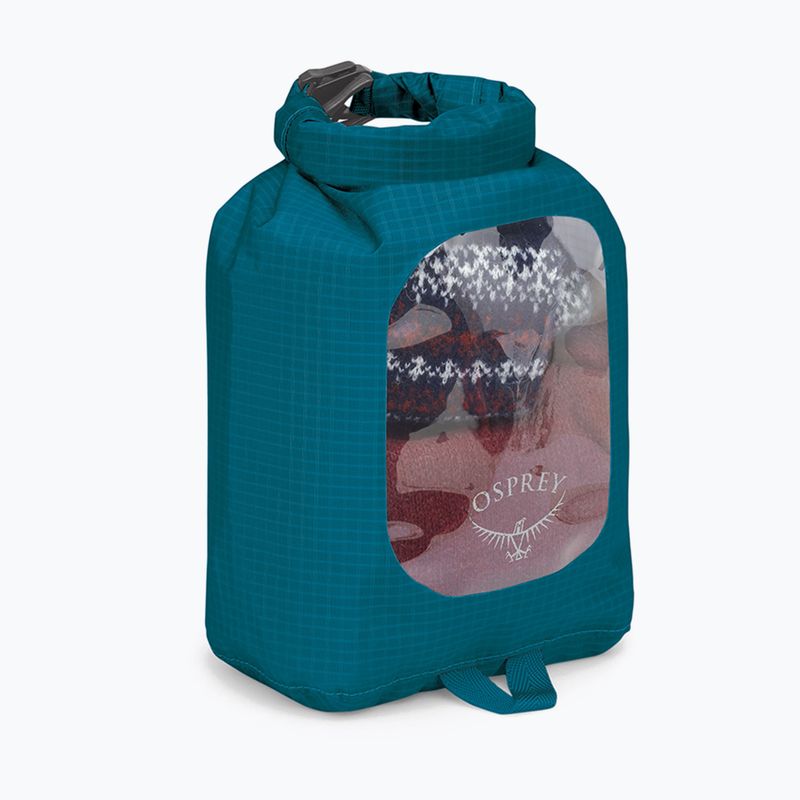 Sac impermeabil Osprey DrySack w/Window 3 l waterfront blue 2