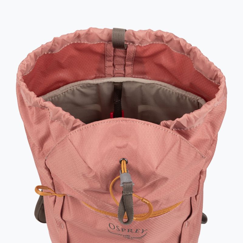 Osprey Daylite Cinch 15 rucsac de trekking albastru cenușiu roz/galben-arăt 4